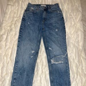 Free People We The Free Distressed Denim Jeans